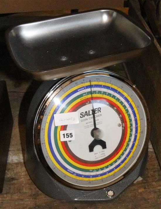 Saltier cash checker scales